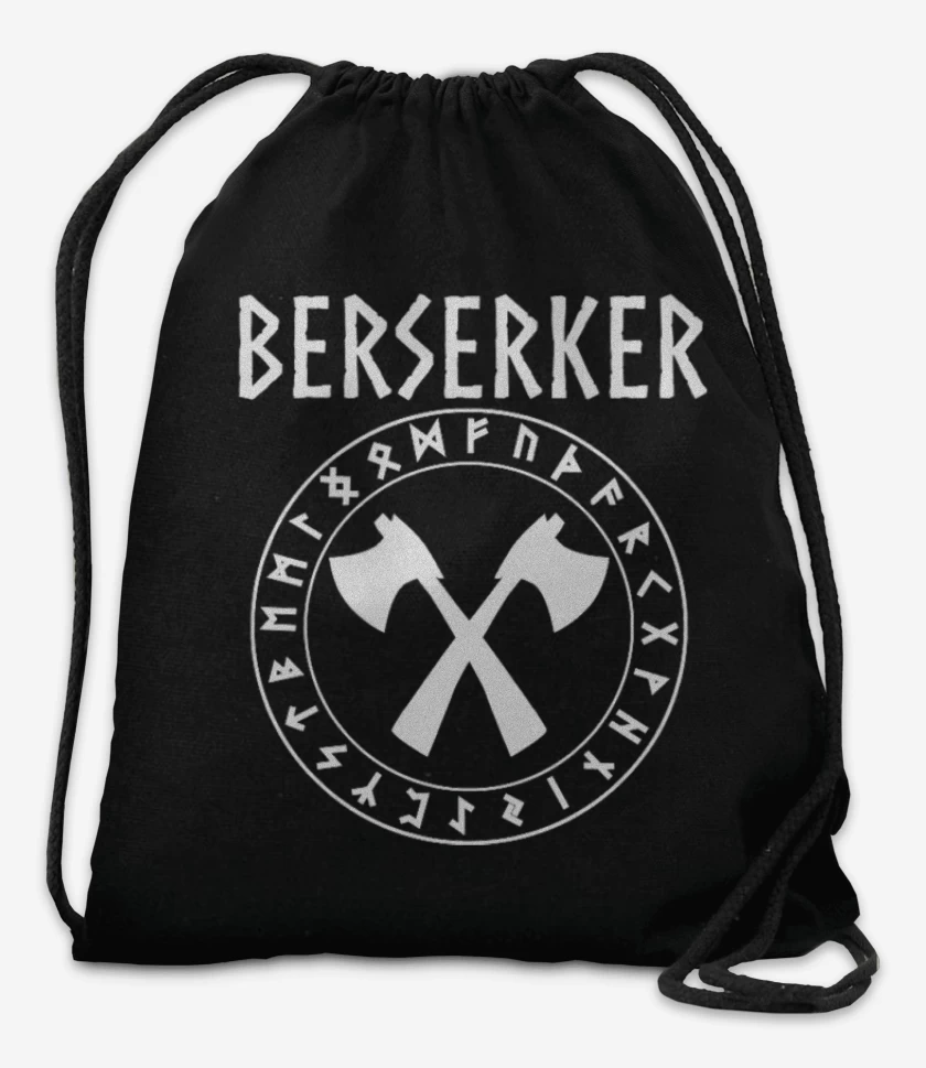 Mochila Negro de Berserker