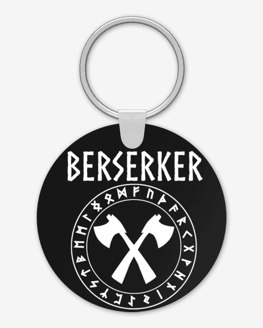 Llavero Negro de Berserker