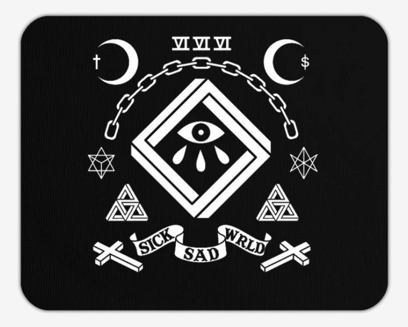 Mousepad Sick sad world