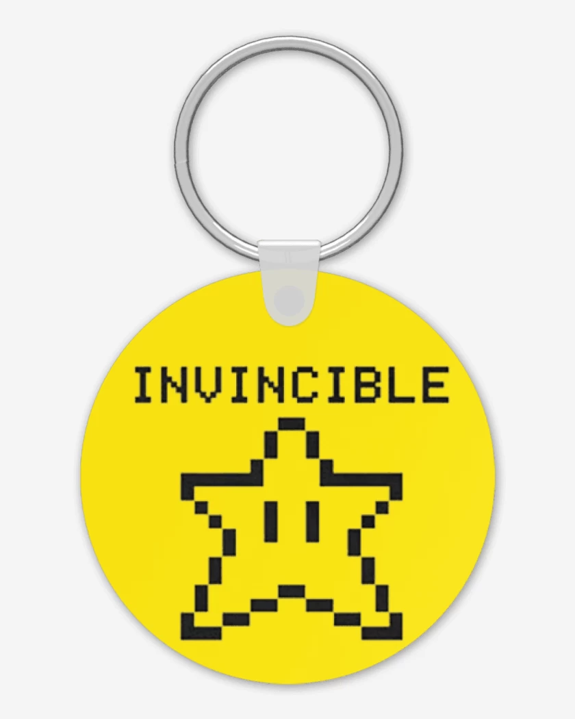 Llavero Amarillo de invencible