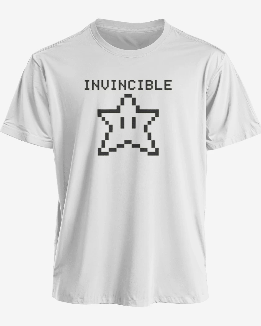 Polera premium Blanco de invencible