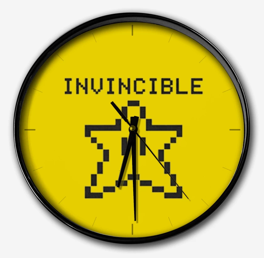 Reloj Amarillo de invencible