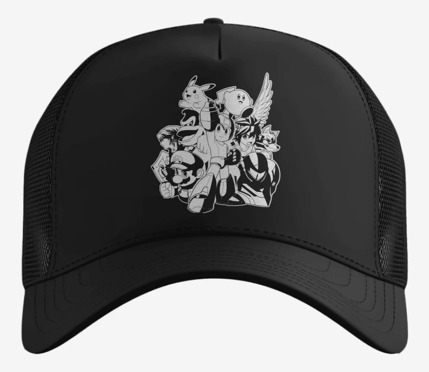 Gorro Smash Bros - Personajes