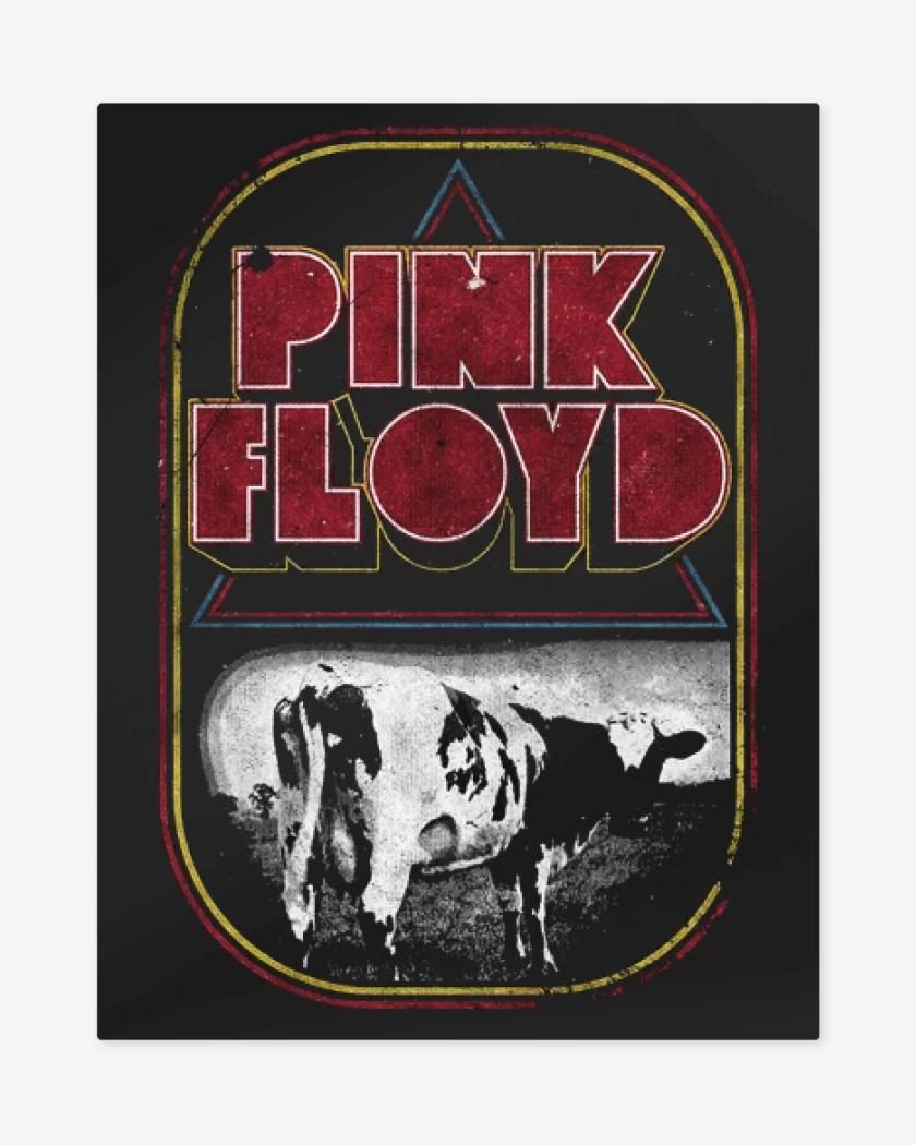 Print metalico Pink Floyd Atom heart mother
