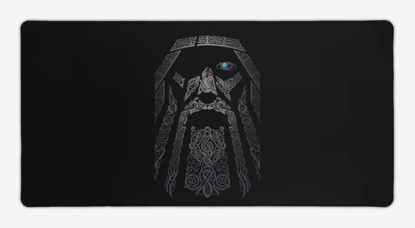 Mouse pad Gamer Negro de Odin