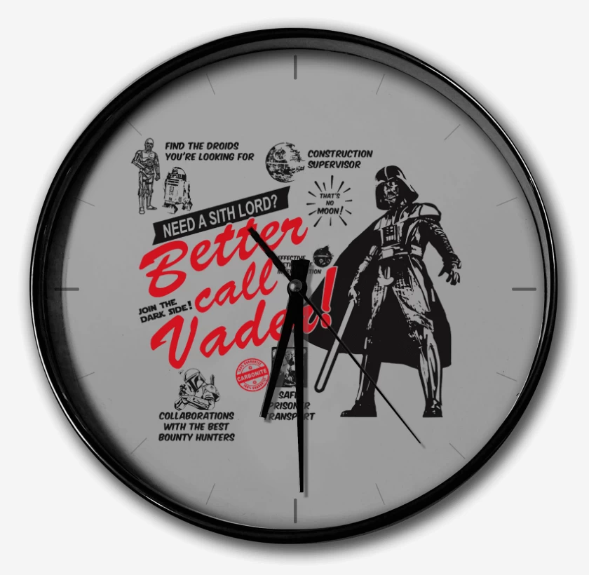 Reloj Better call Vader!