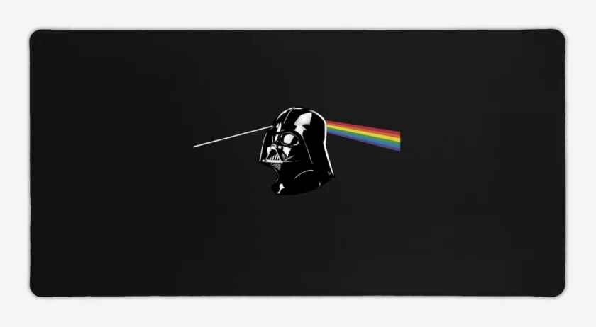 Mouse pad Gamer Darth side of the moon