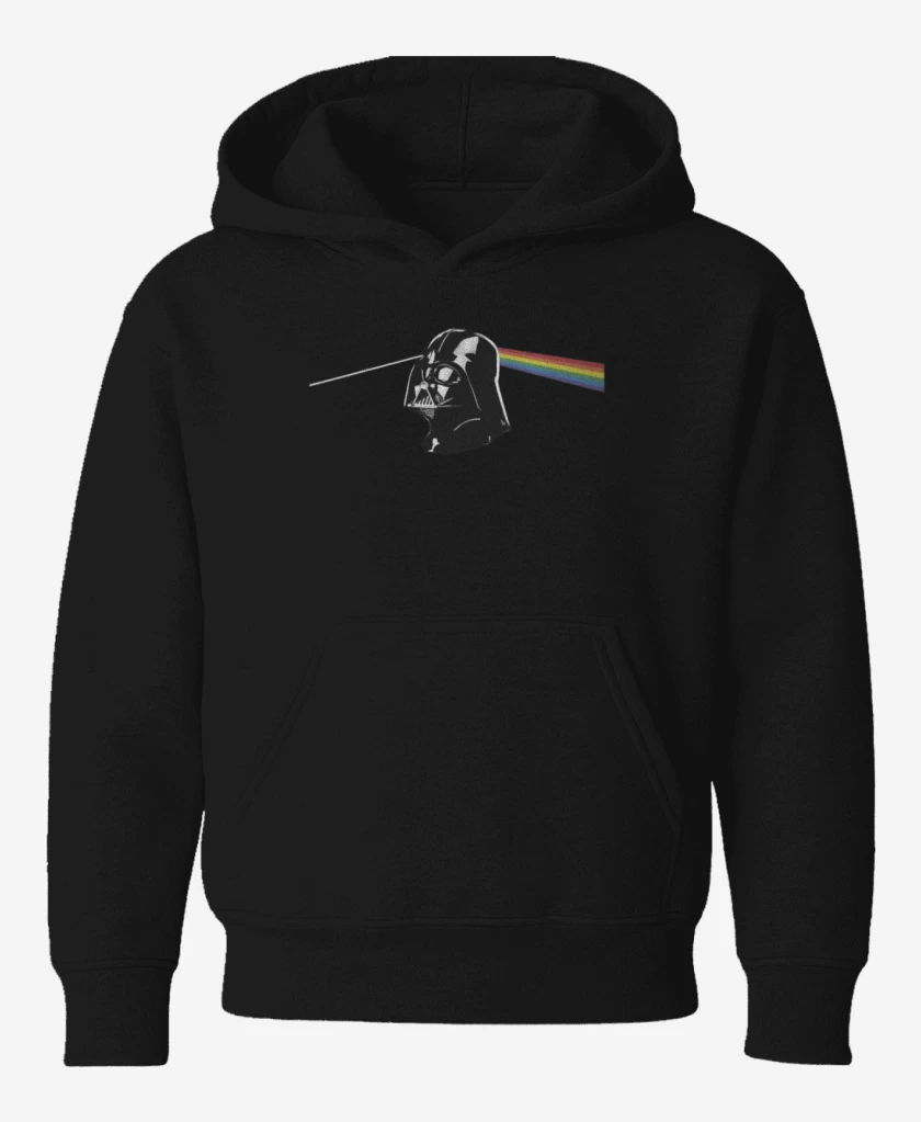 Poleron de niño Darth side of the moon