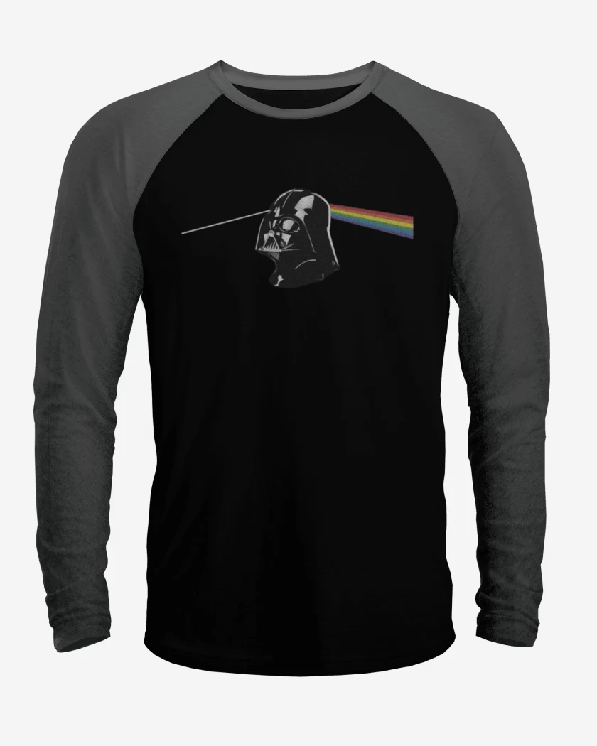Polera Raglan Darth side of the moon