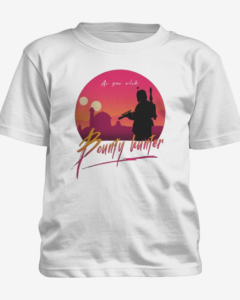 Polera de niño Blanco de Boba fet
