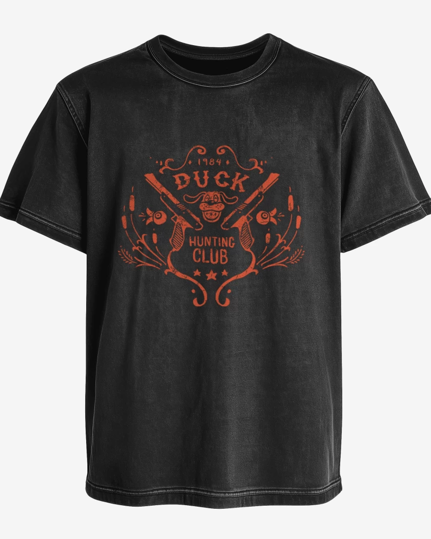 Polera desgastada Duck hunter