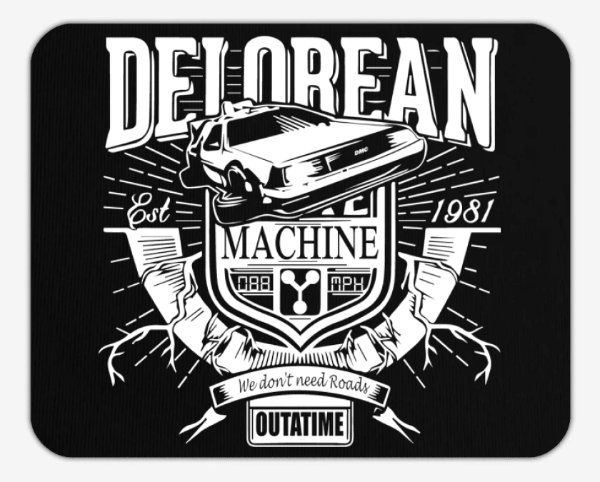 Mousepad Delorean - EST 1981