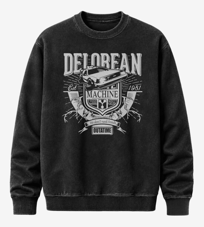 Poleron Polo Acid Wash Delorean - EST 1981
