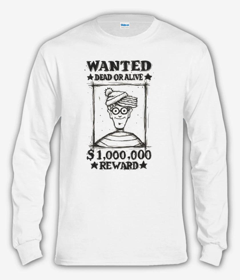 Polera manga larga Blanco de Wally 