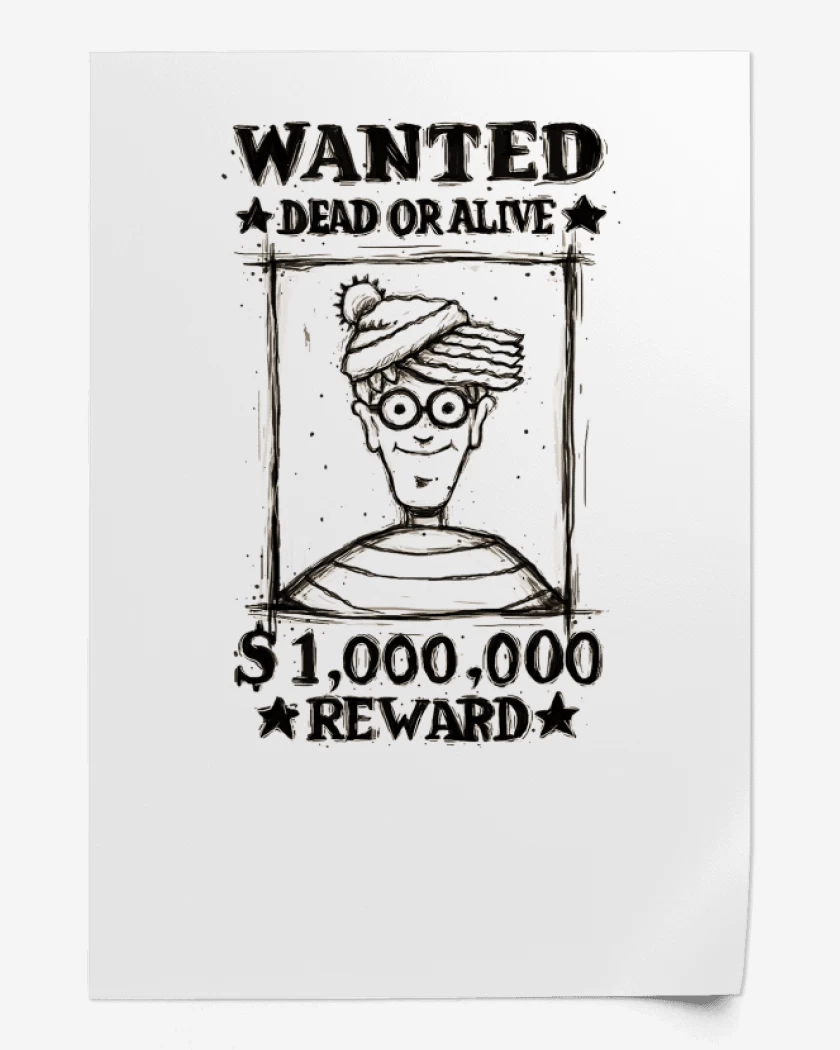 Print Blanco de Wally 