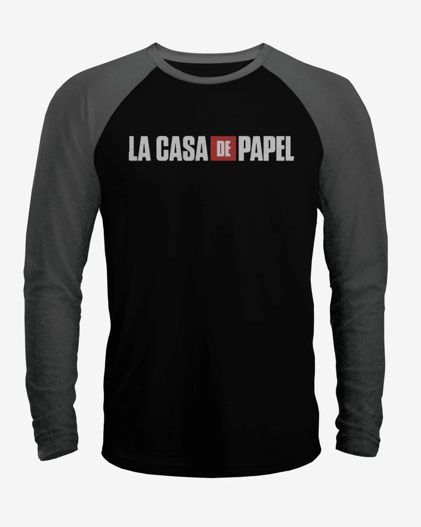 Polera Raglan La casa de Papel