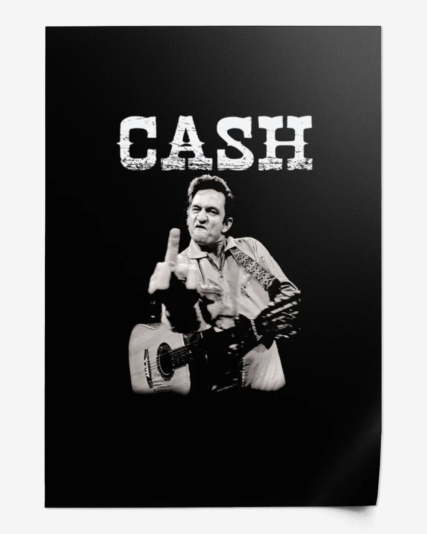 Print Johnny Cash