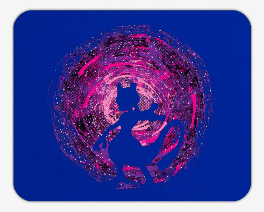 Mousepad Azul Marino de Mewtwo 3