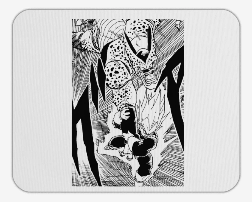 Mousepad Vegeta vs cell
