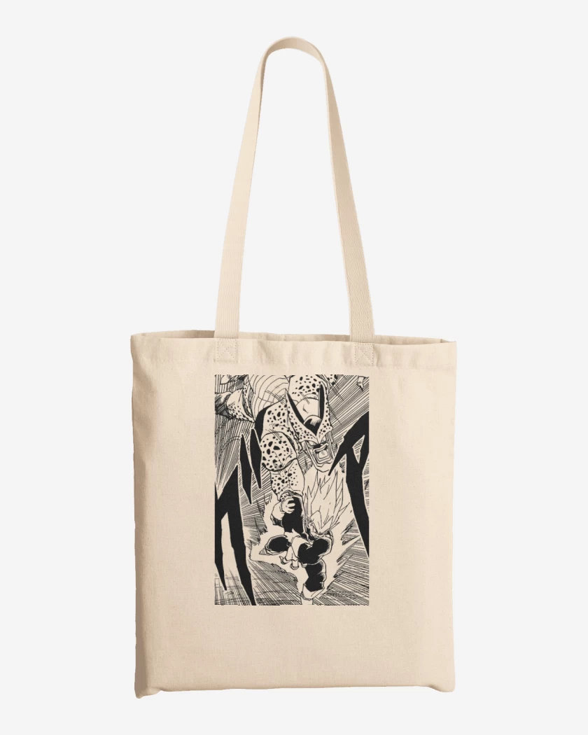 Totebag Vegeta vs cell