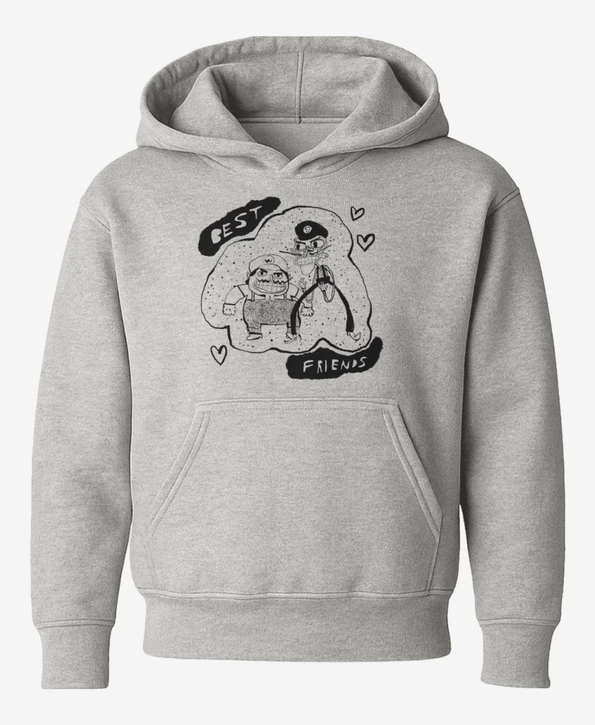 Poleron de niño Gris Melange de Best Friends 