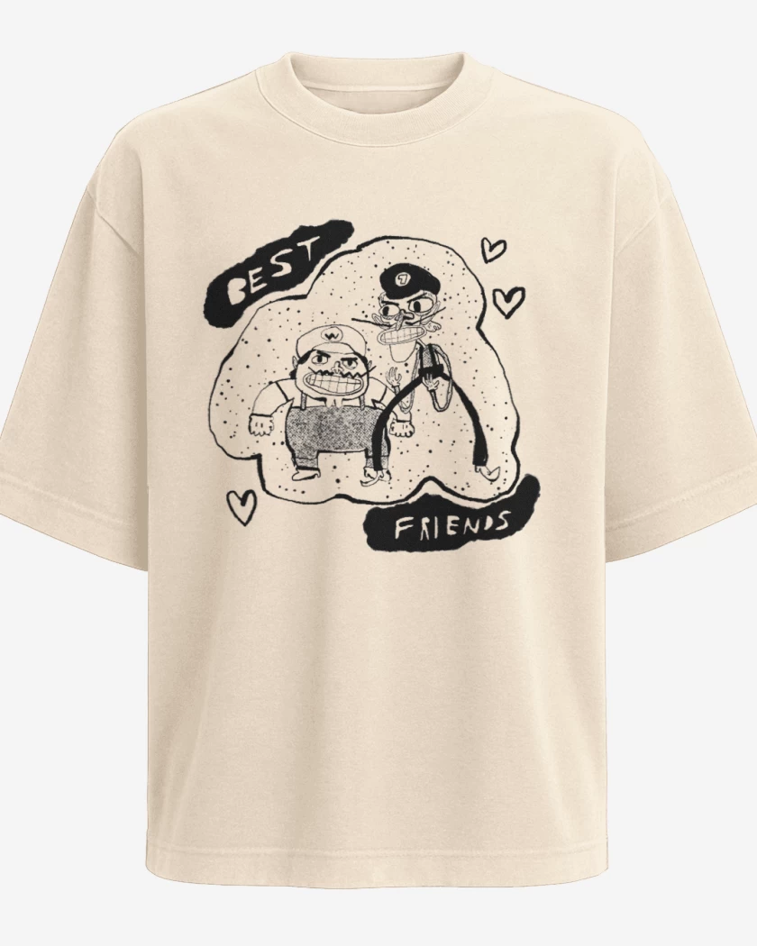 Polera Oversize Best Friends 