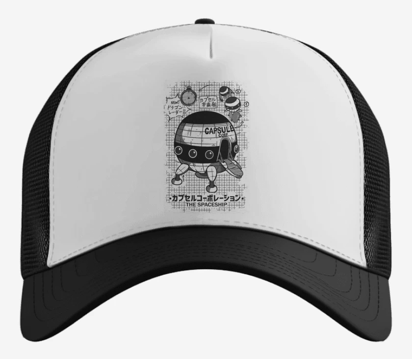 Gorro Blanco de Nave espacial capsule