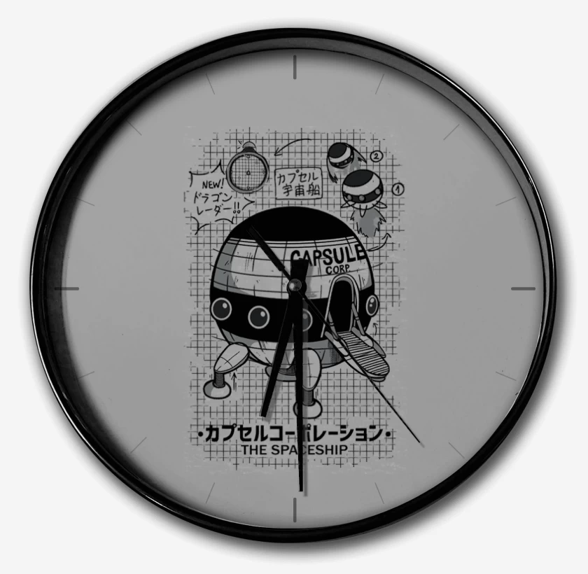 Reloj Gris Melange de Nave espacial capsule