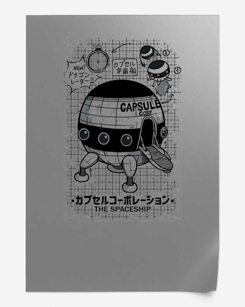 Print Nave espacial capsule