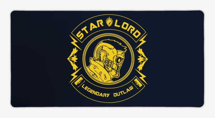 Mouse pad Gamer Star Lord - Legendary Outlaw