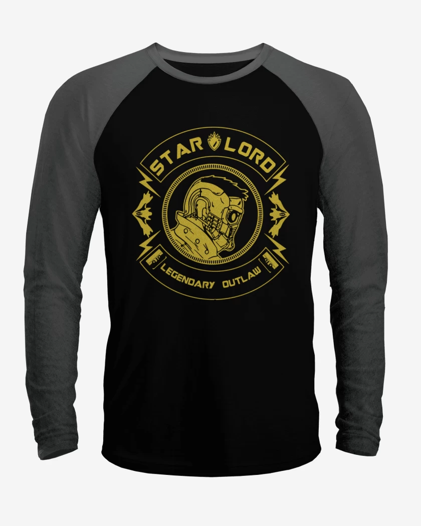 Polera Raglan Star Lord - Legendary Outlaw