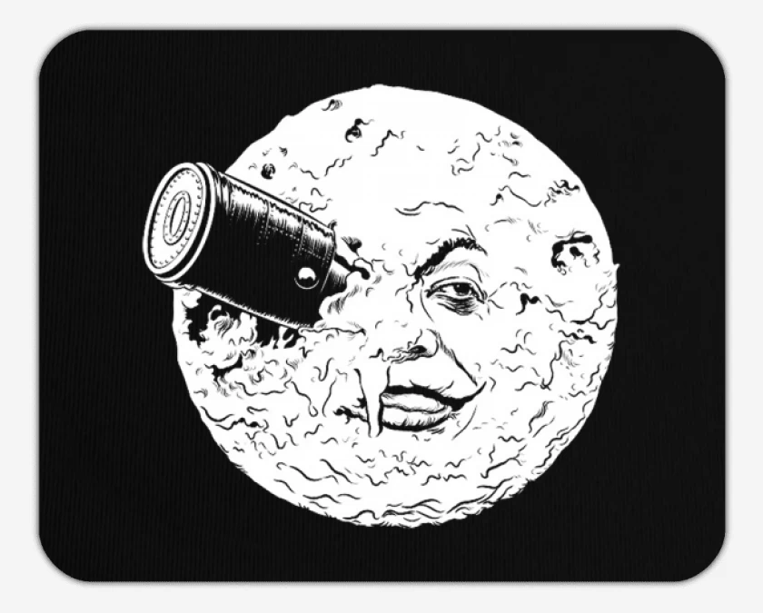 Mousepad Viaje a la luna