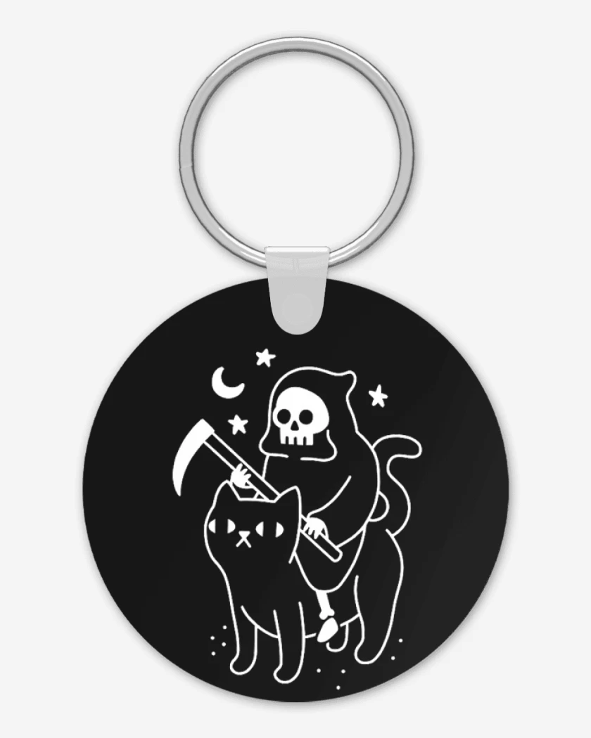 Llavero Gatito de la muerte