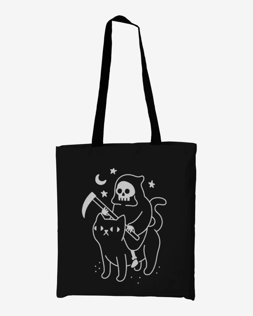 Totebag Gatito de la muerte