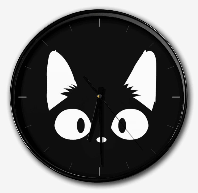 Reloj Negro de Gatit@