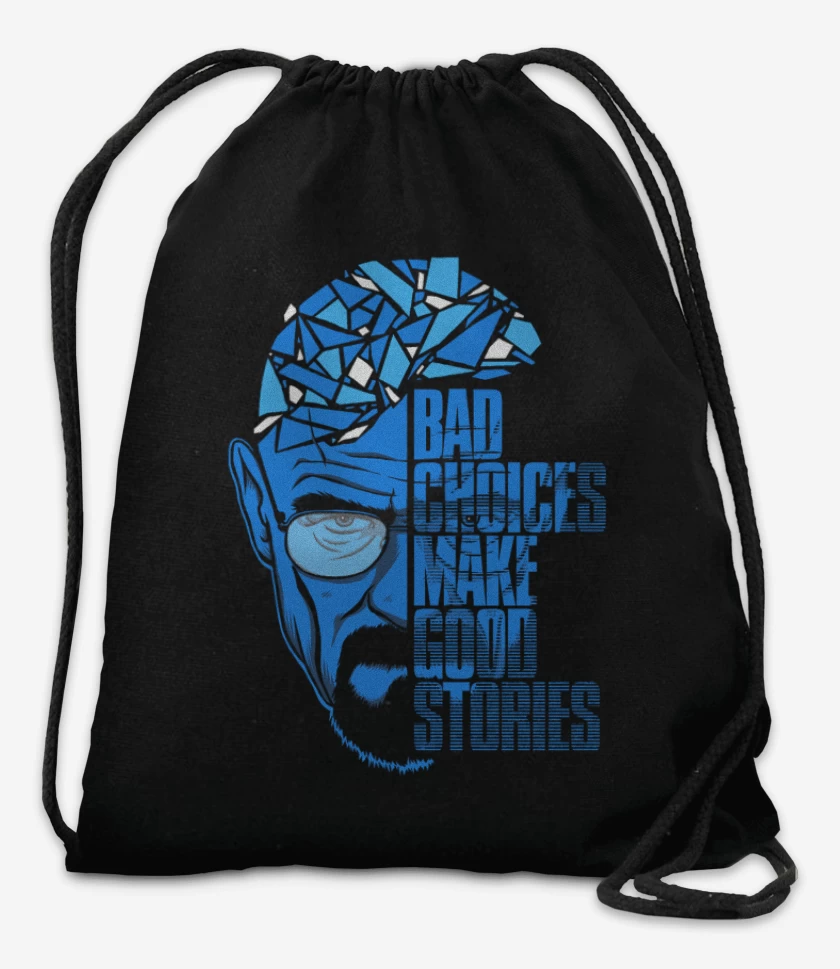 Mochila Negro de Breaking bad Walter 