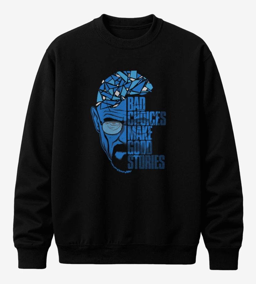 Poleron polo Negro de Breaking bad Walter 