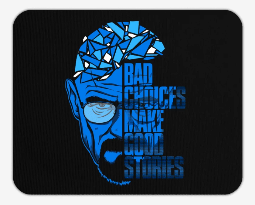 Mousepad Breaking bad Walter 
