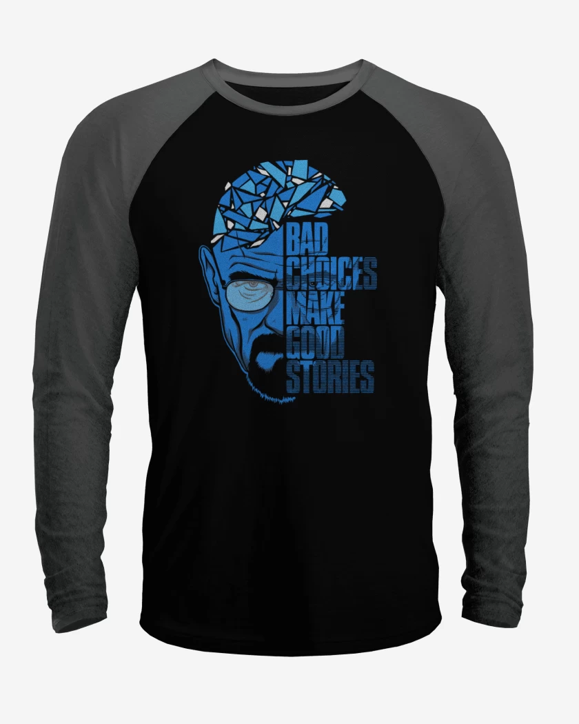 Polera Raglan Breaking bad Walter 