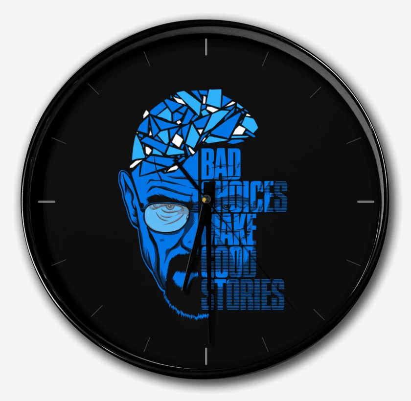 Reloj Negro de Breaking bad Walter 