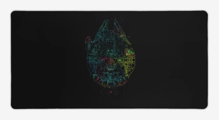 Mouse pad Gamer Halcon milenario galactico