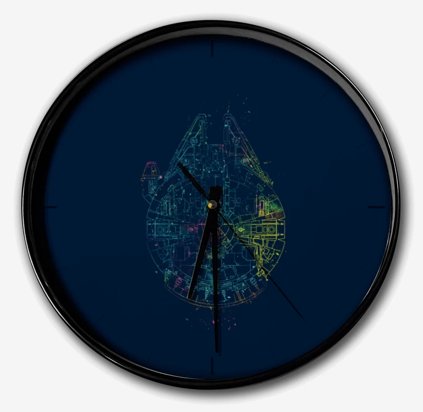 Reloj Azul Marino de Halcon milenario galactico