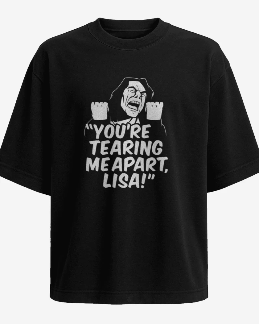 Polera Oversize Negro de The room