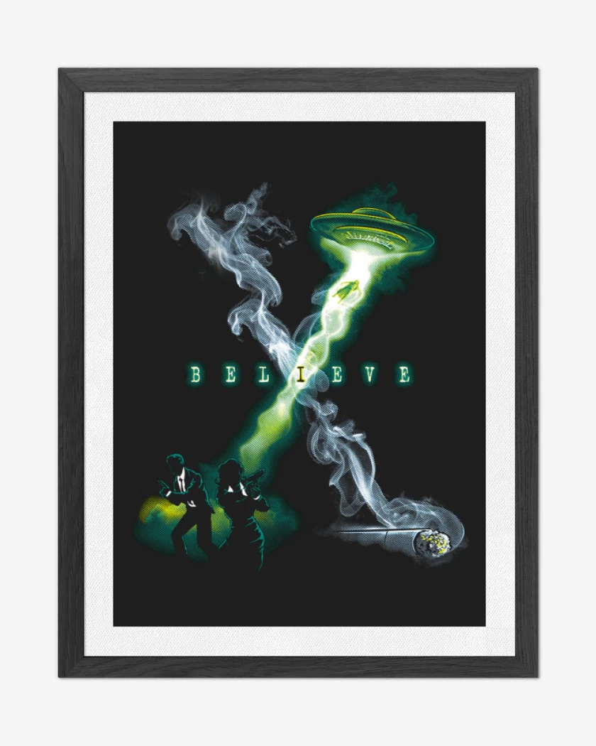 Cuadro decorativo Negro de Believe