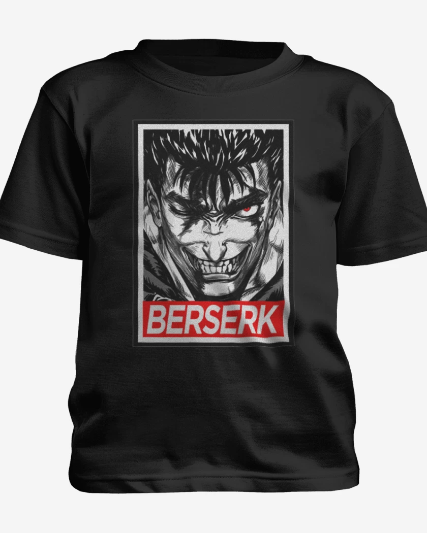 Polera de niño Negro de Berserk