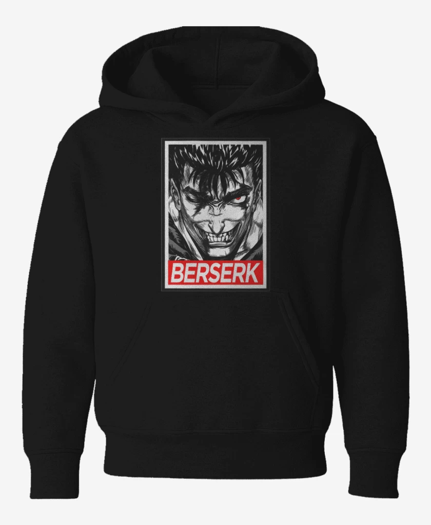 Poleron de niño Negro de Berserk