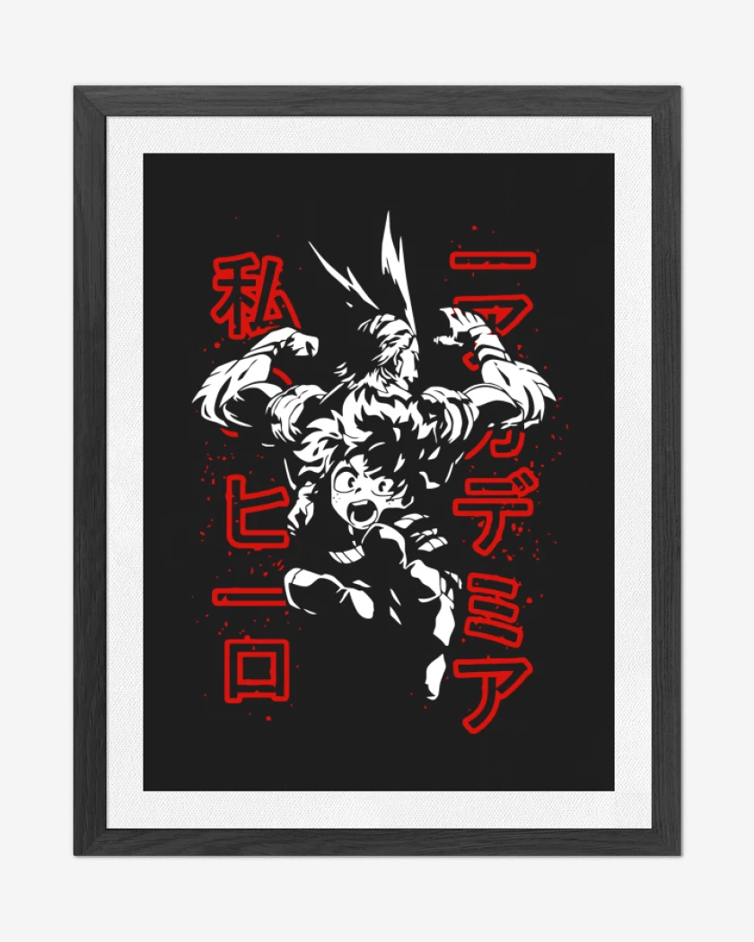 Cuadro decorativo Boku no hero 2