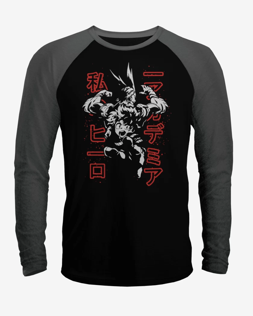 Polera Raglan Boku no hero 2
