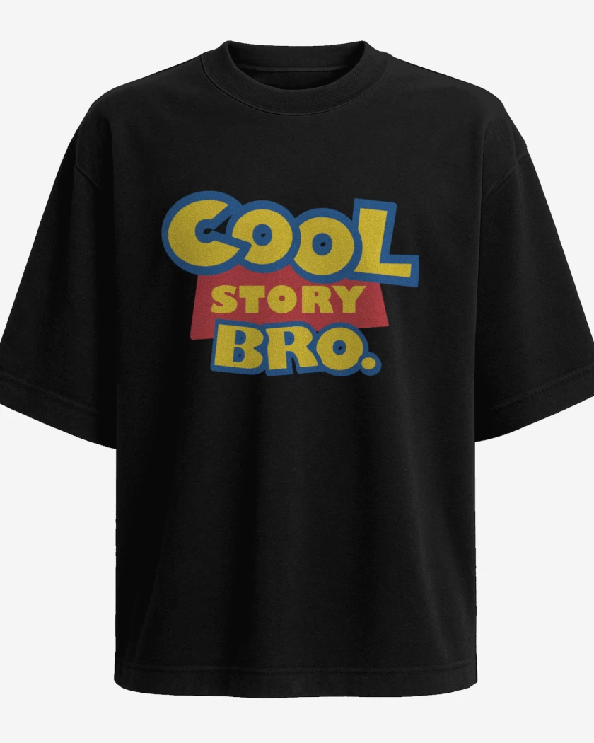 Polera Oversize Cool Story Bro