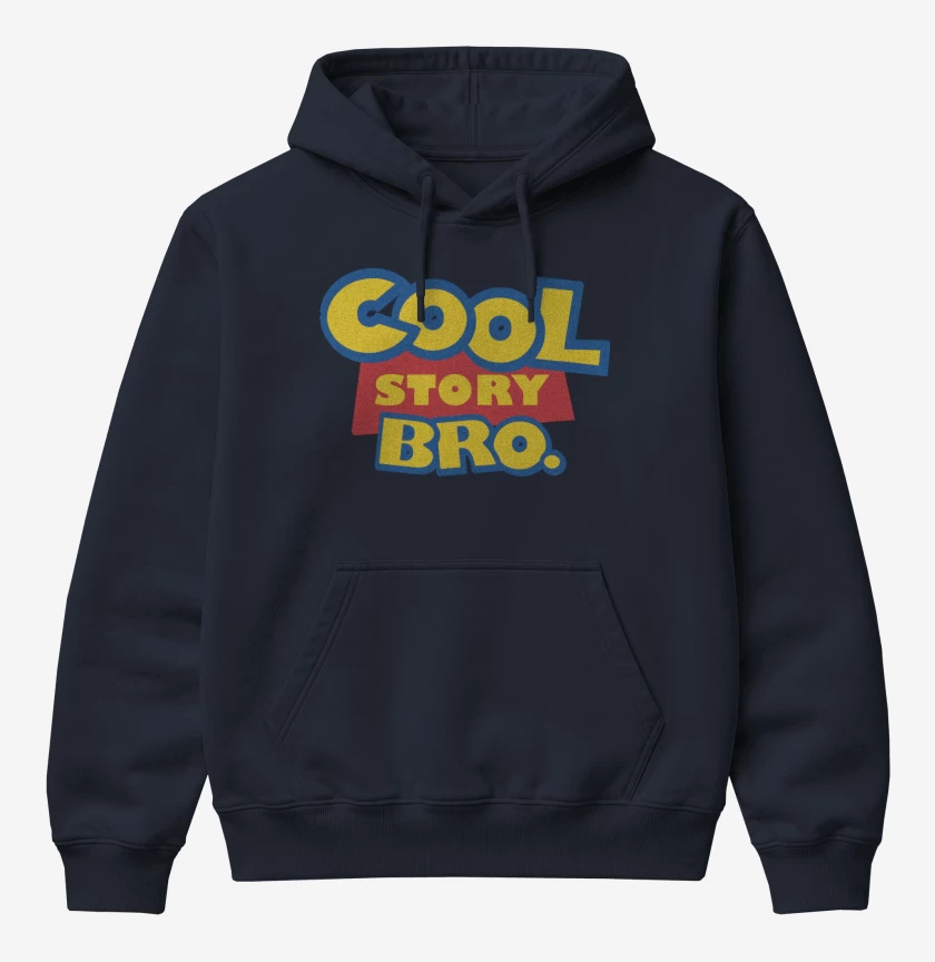 Poleron Canguro básico Azul Marino de Cool Story Bro